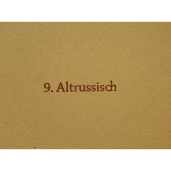 Altrussisch av Fritz Brauner. Espenlaub militaria